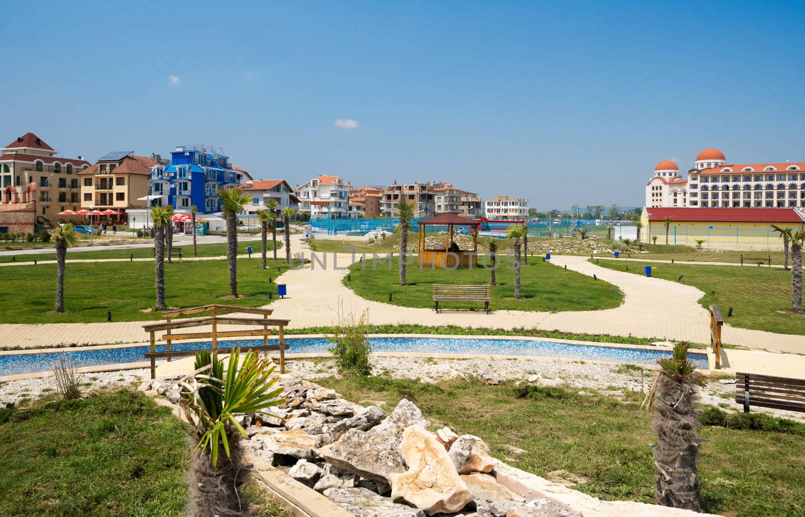 New hotel complexes in Obzor