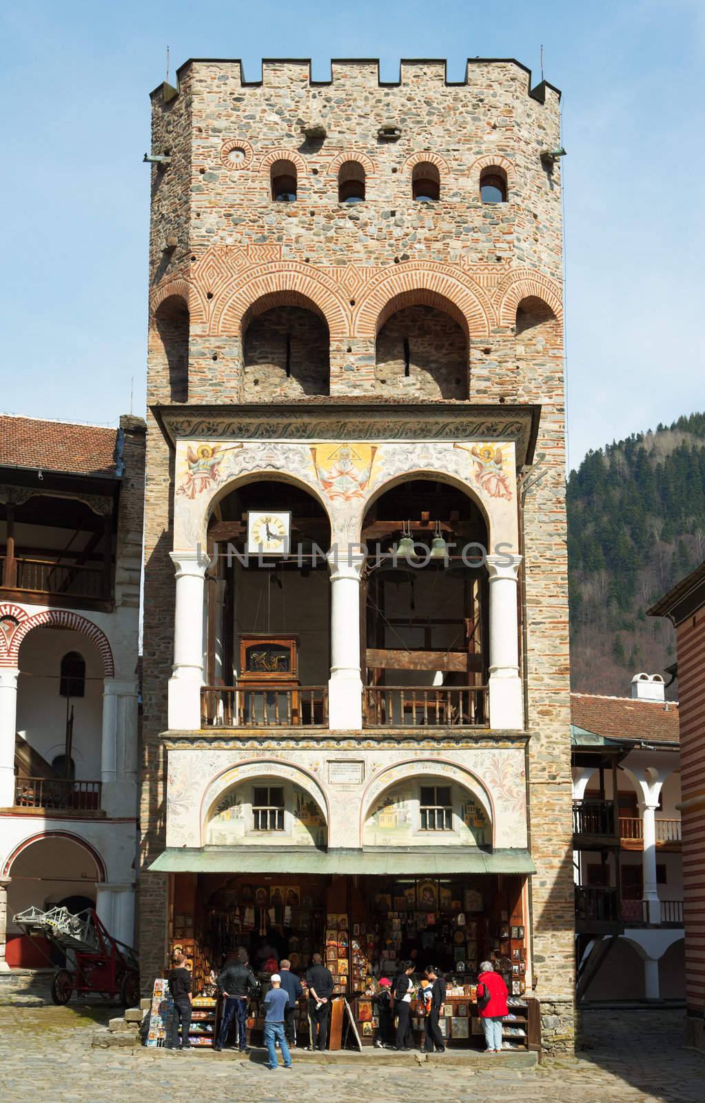 The Hrelyo tower in the Rila monastery