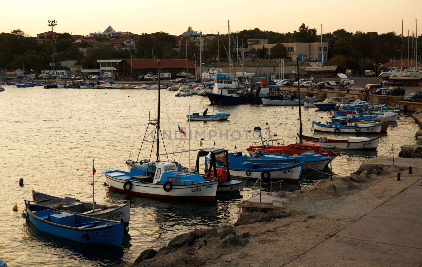 The bay of Tsarevo, Bulgaria by ecobo