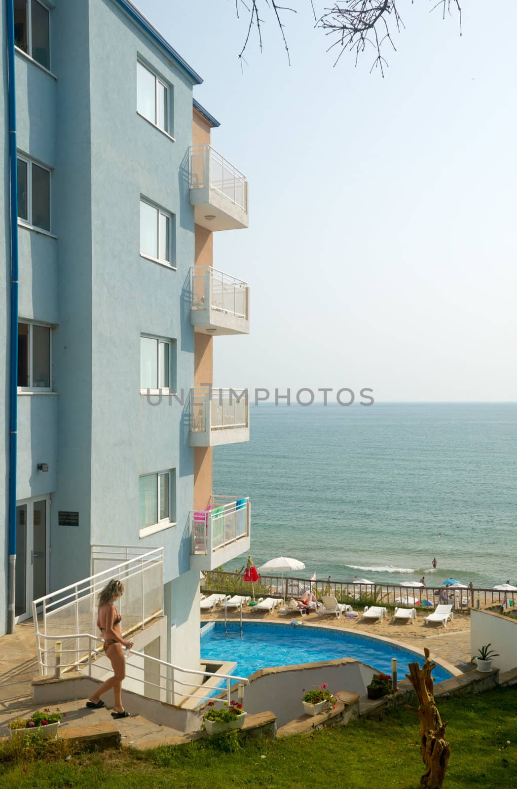 Seaside hotel in Obzor town, Bulgaria