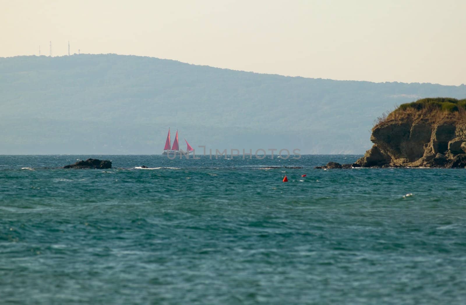 Sea scene near Lozenets, Bulgaria