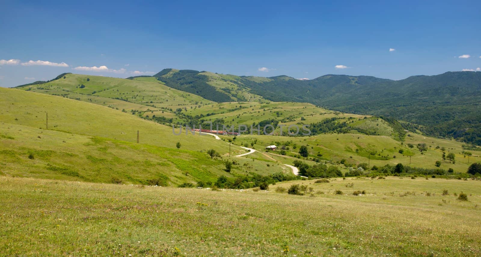 View from Stara Planina mountains