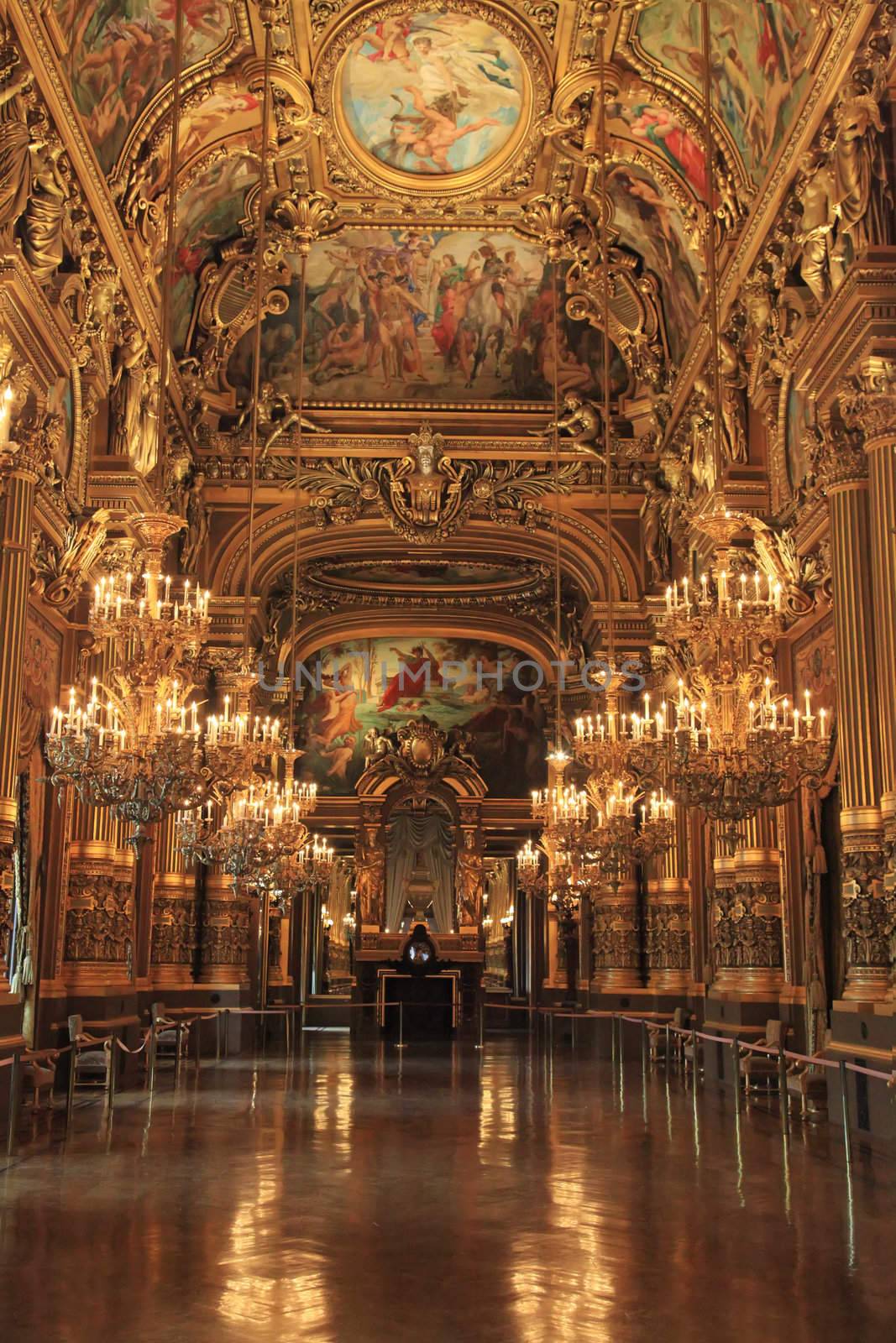 Opera Garnier in France Paris Tourist Destination