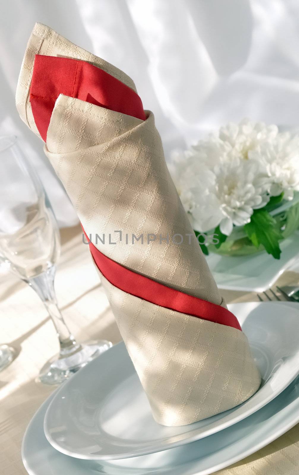 Napkin "Candle" by Apolonia