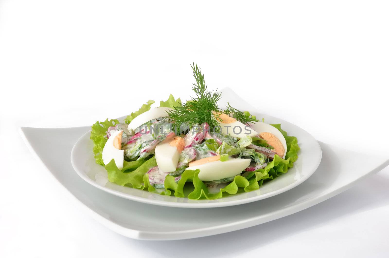 salad with egg by Apolonia