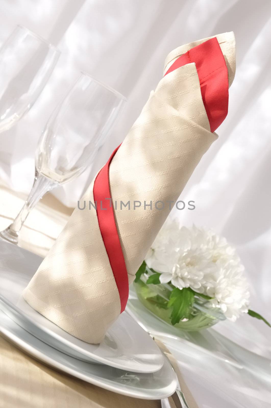 Napkin "Candle" by Apolonia