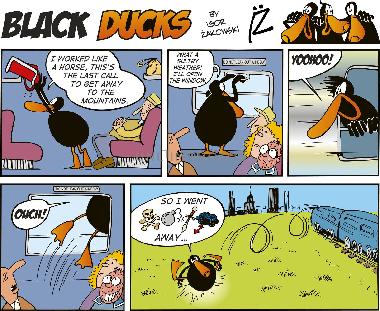 Black Ducks Comic Strip episode 30