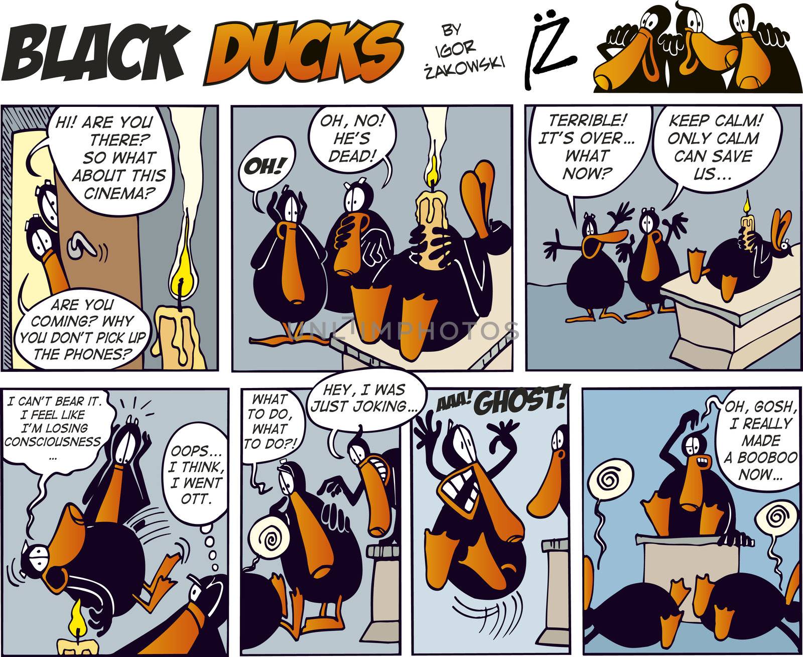 Black Ducks Comic Strip episode 29