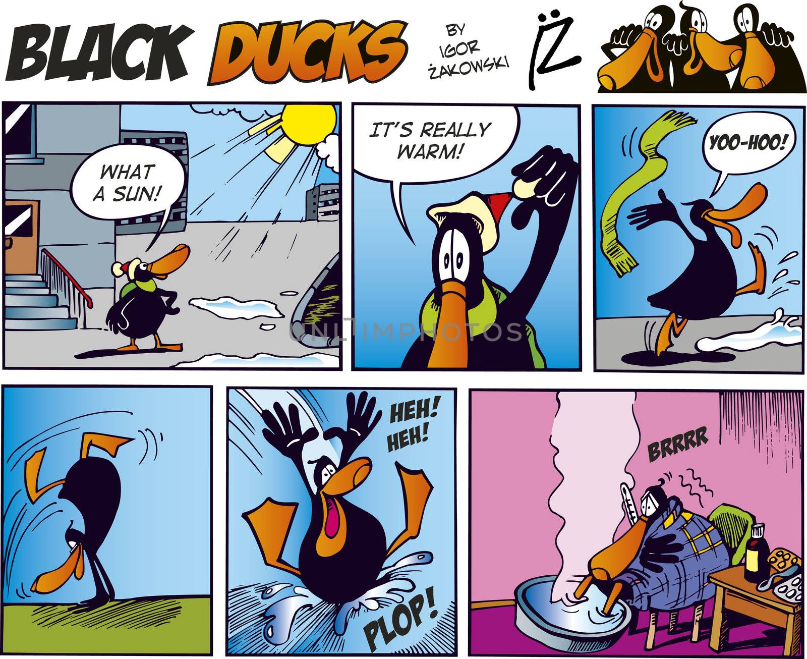 Black Ducks Comic Strip episode 22