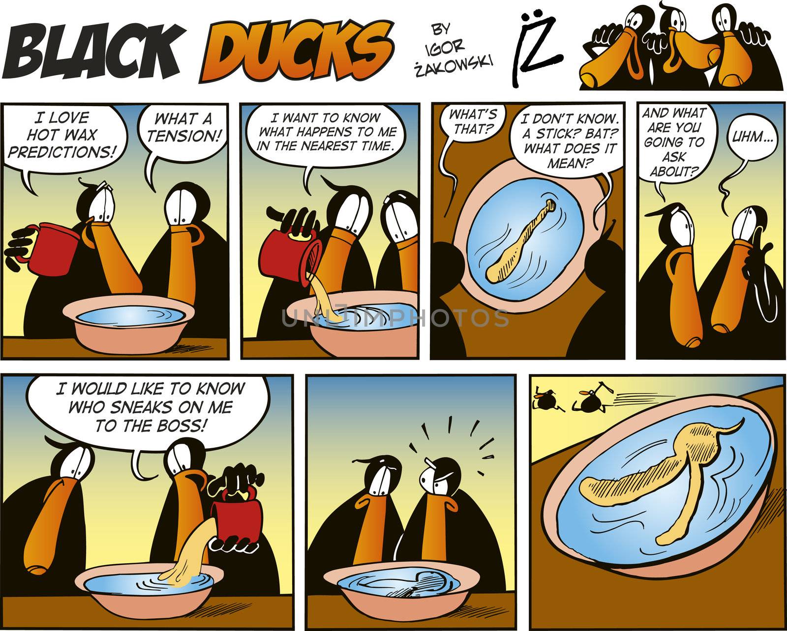 Black Ducks Comic Strip episode 20