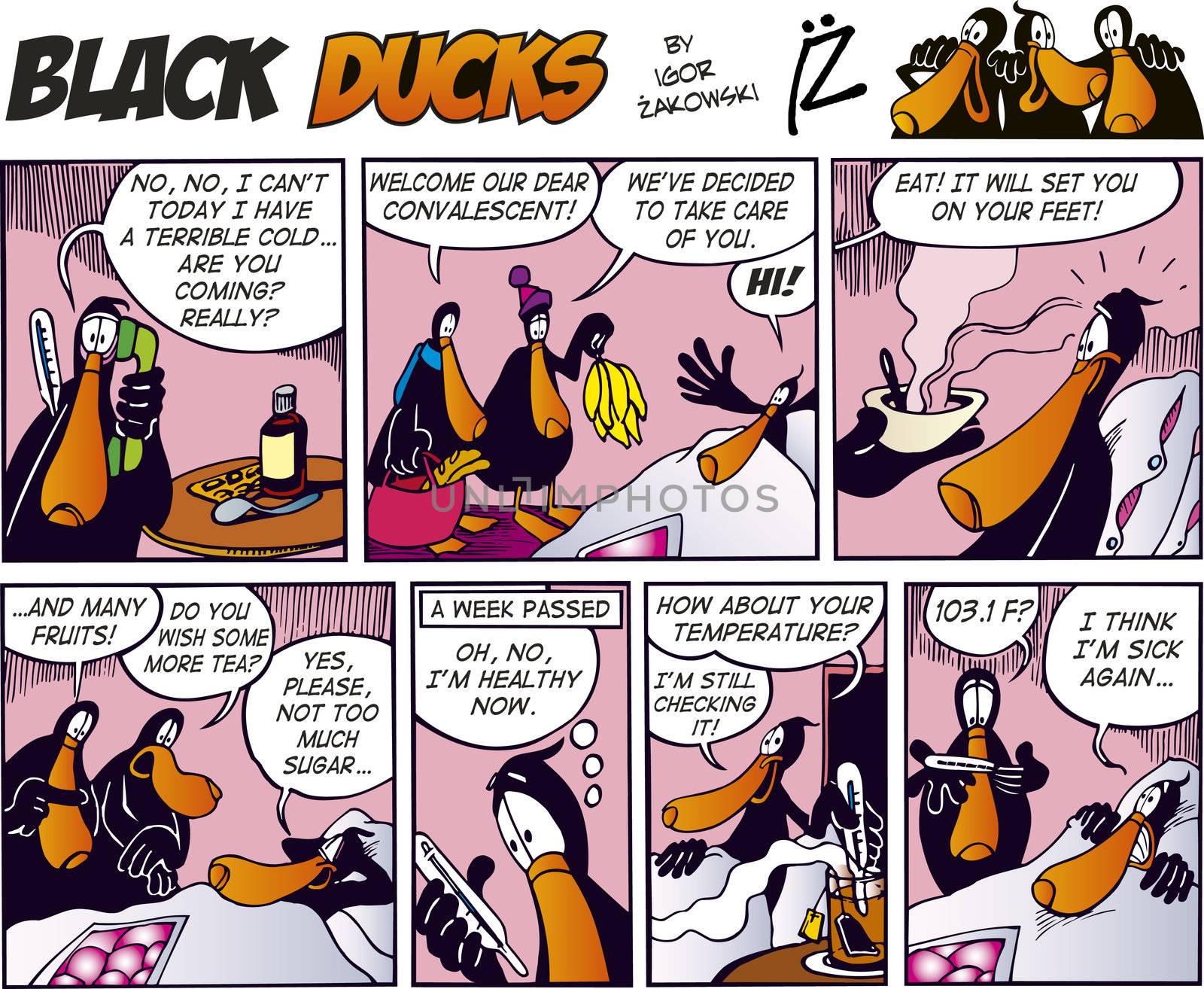 Black Ducks Comic Strip episode 19