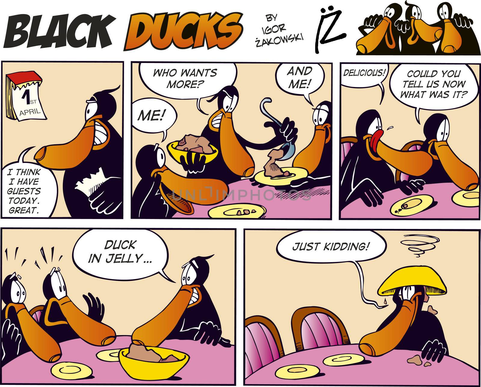 Black Ducks Comic Strip episode 15