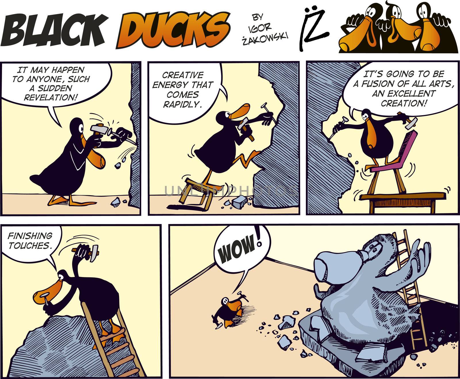 Black Ducks Comic Strip episode 14