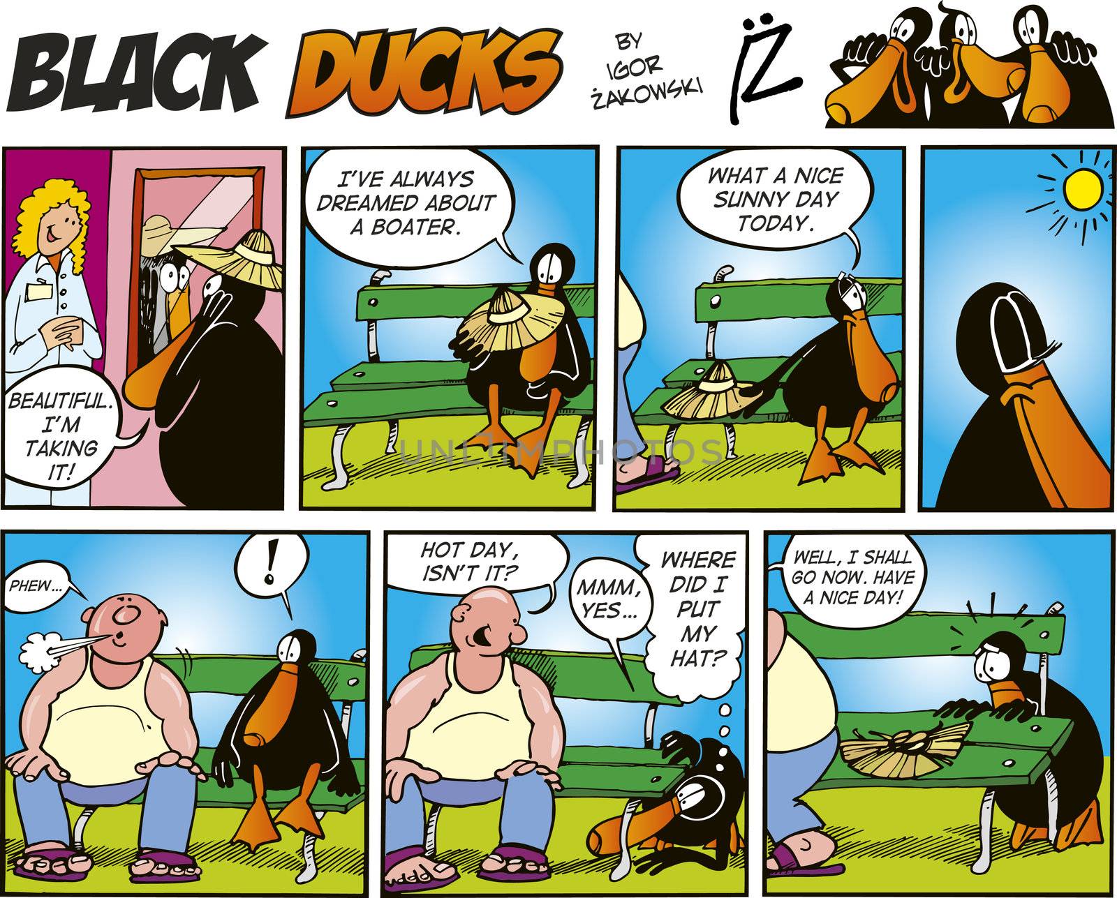 Black Ducks Comic Strip episode 13