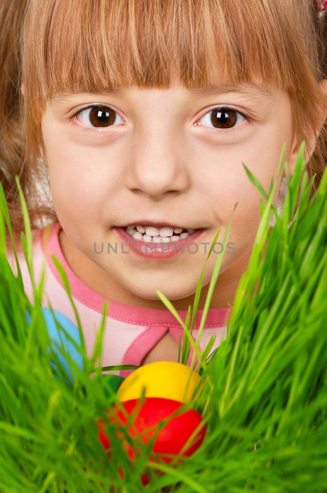 Easter eggs hunt by fotostok_pdv