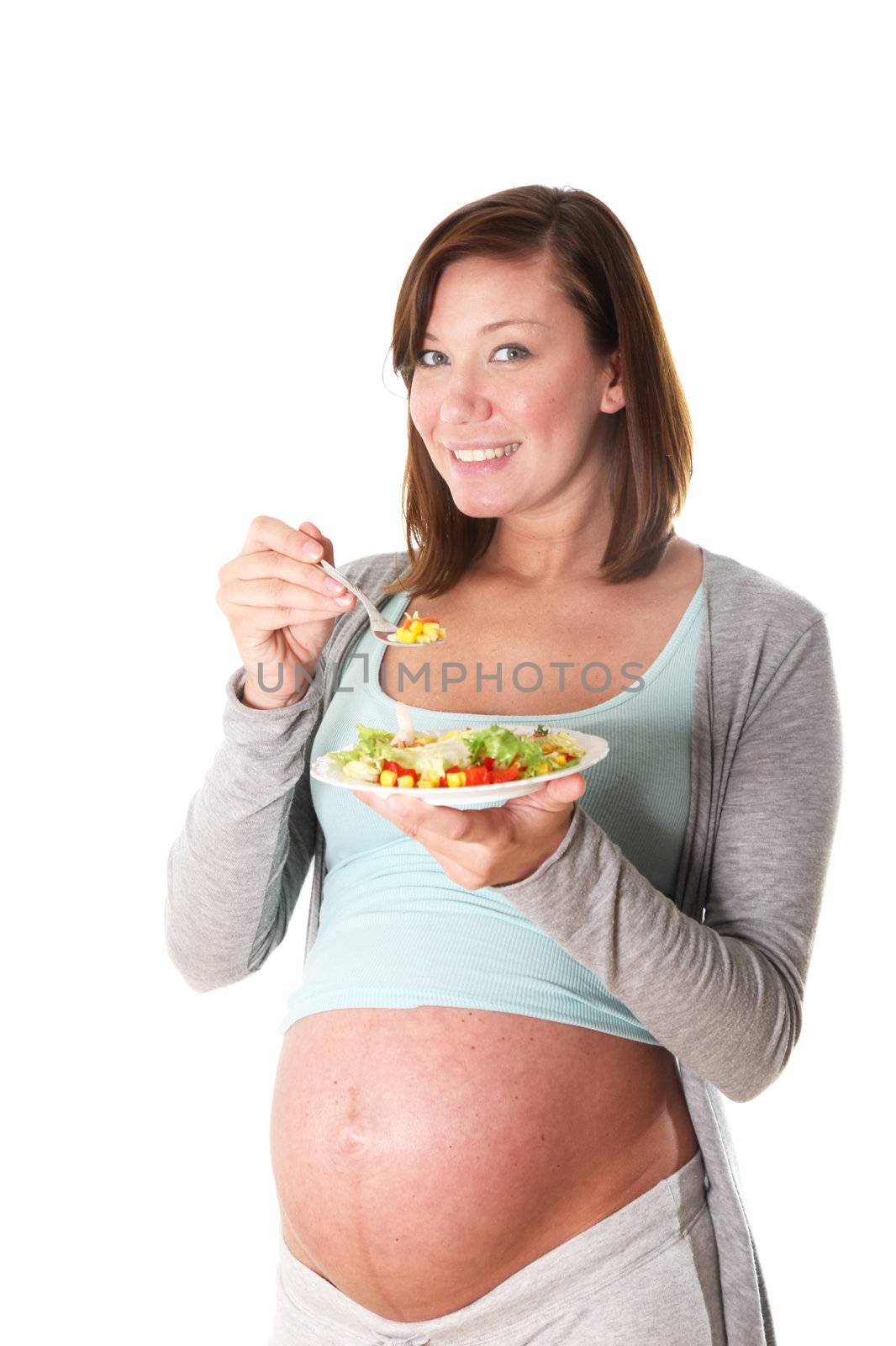 Pregnant women eat healthily by Farina6000