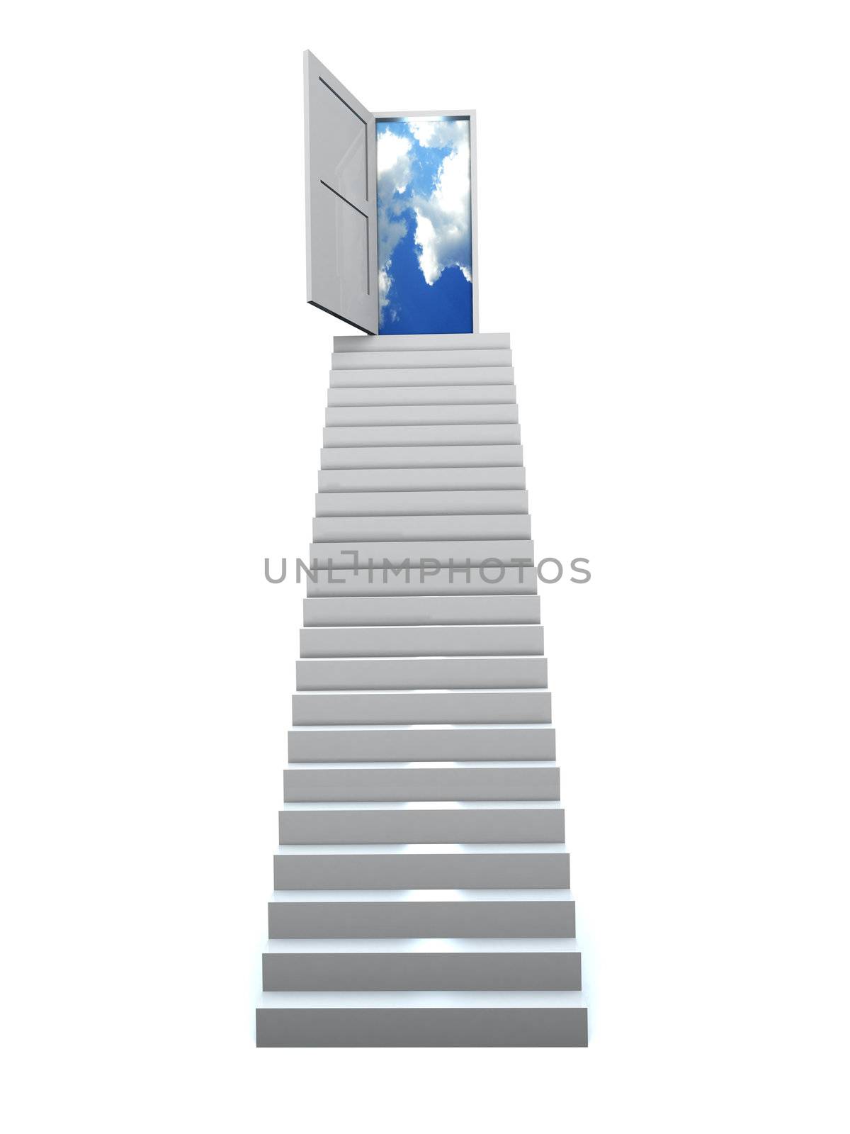 3D Success business staircase by cienpies