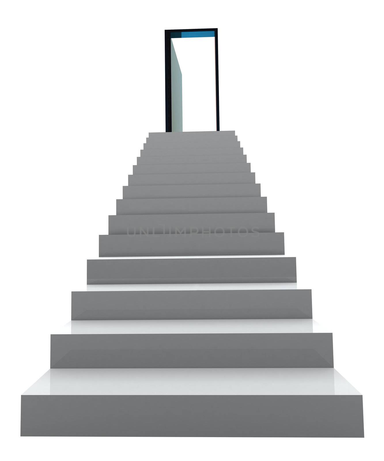 3D Success business staircase by cienpies