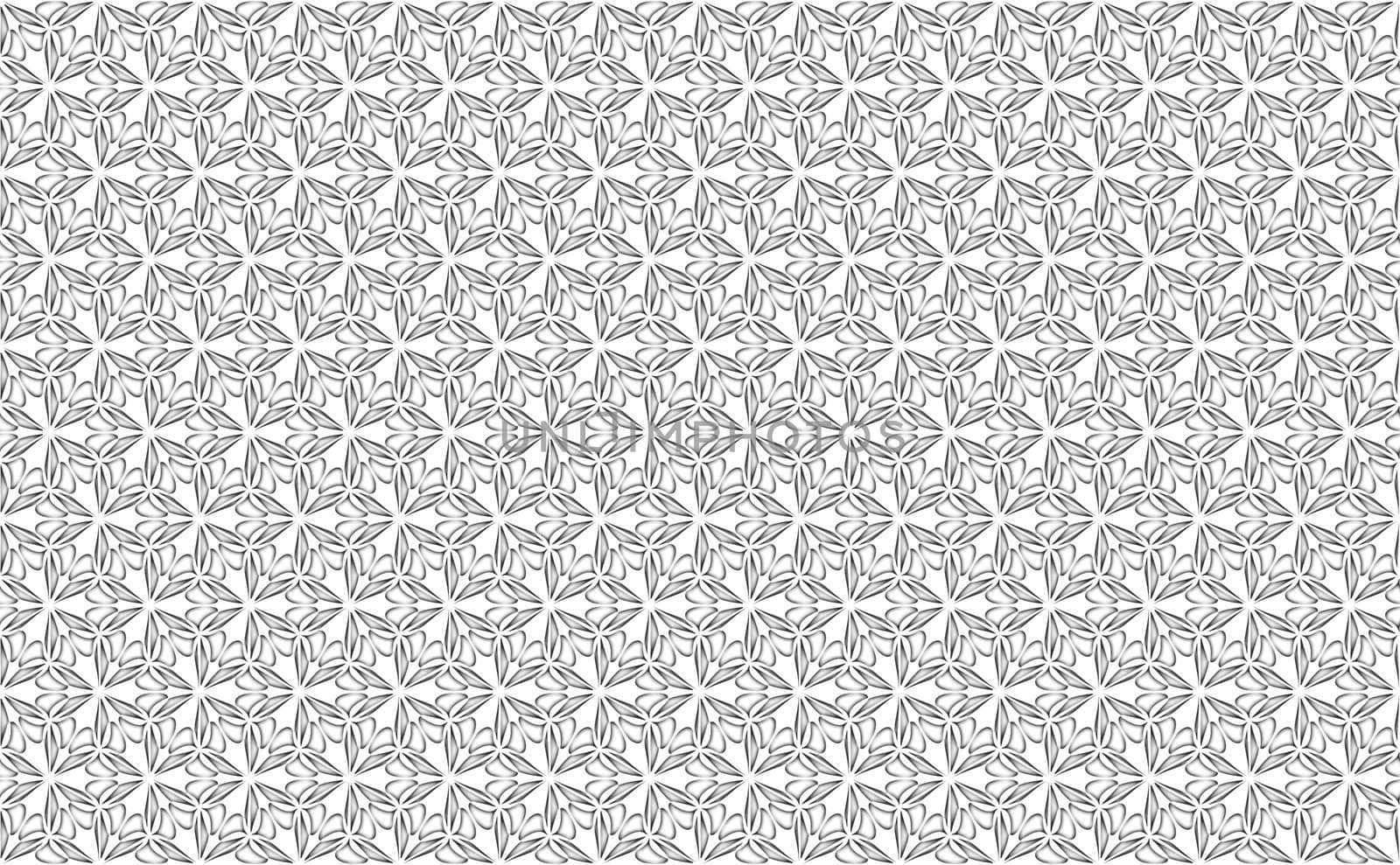Wallpaper pattern on the white background