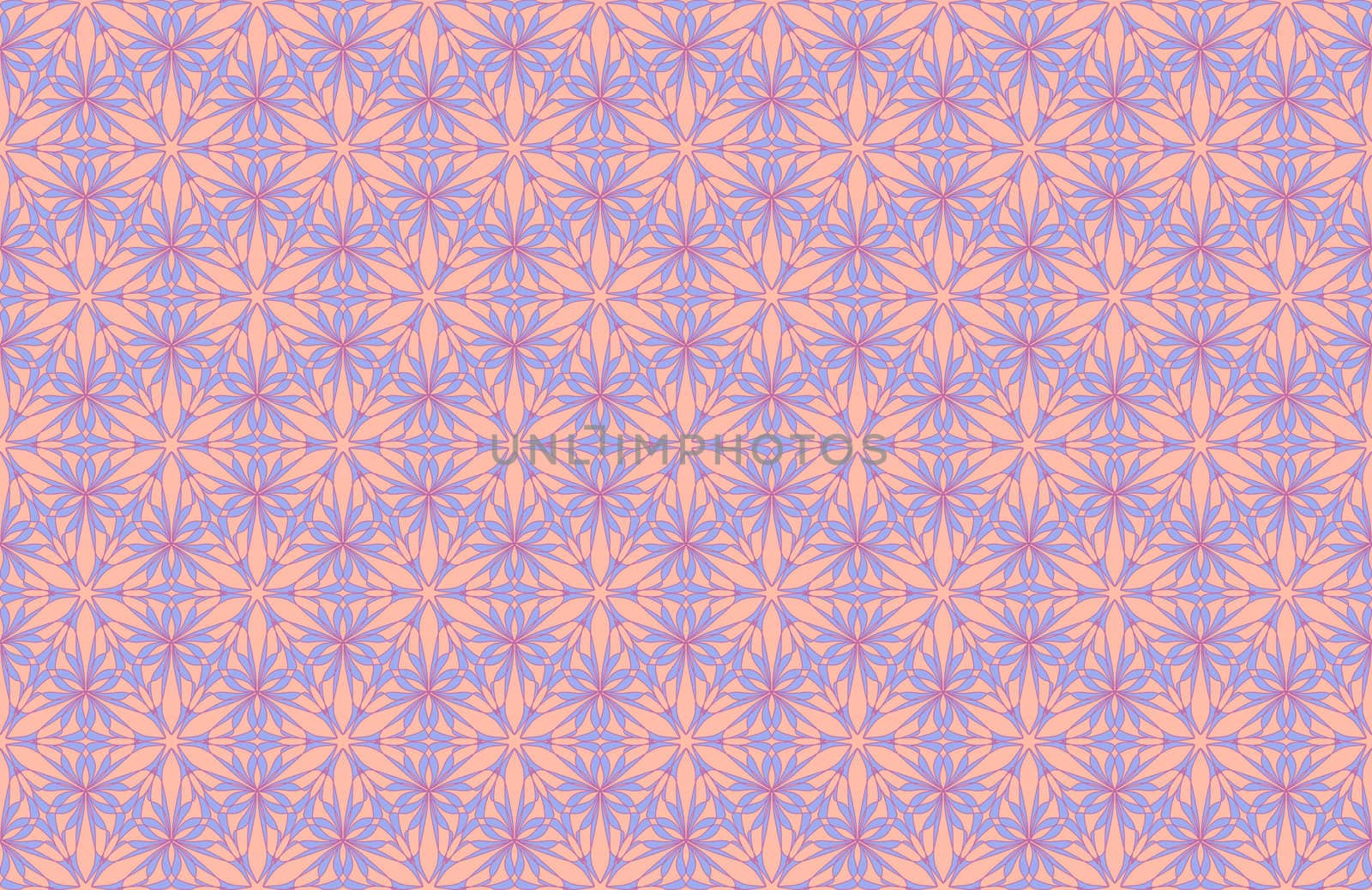 Wallpaper pattern on the blue background