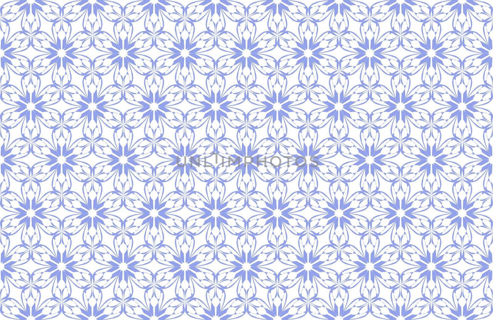 Wallpaper pattern on the white background