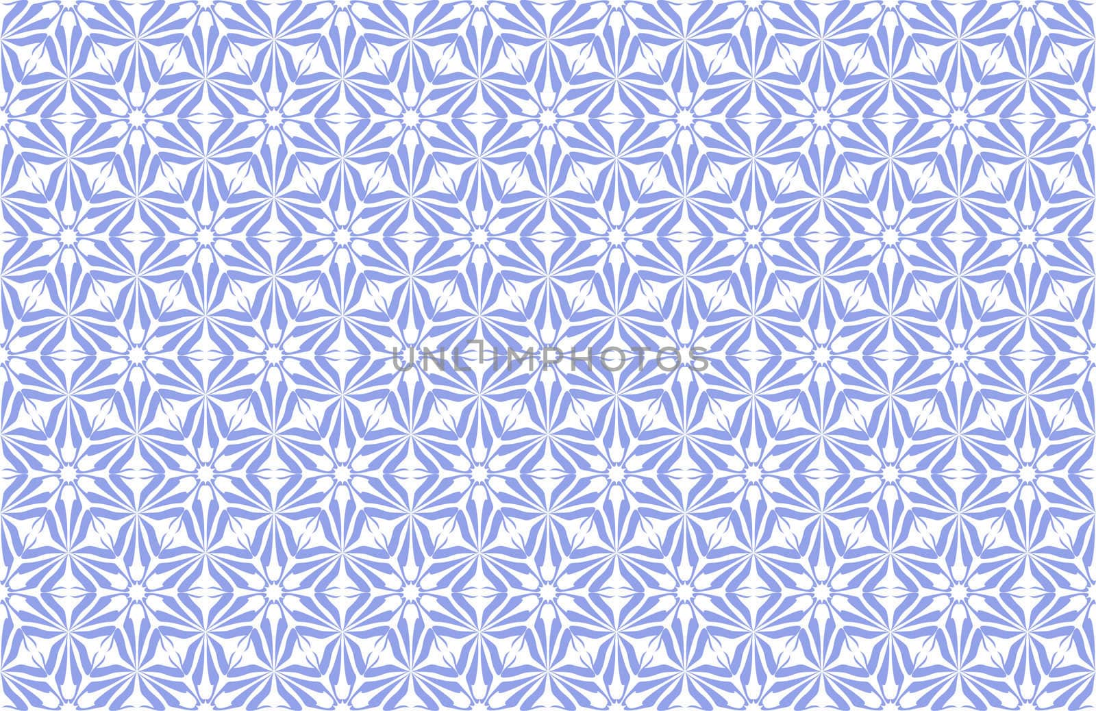 Wallpaper pattern on the white background