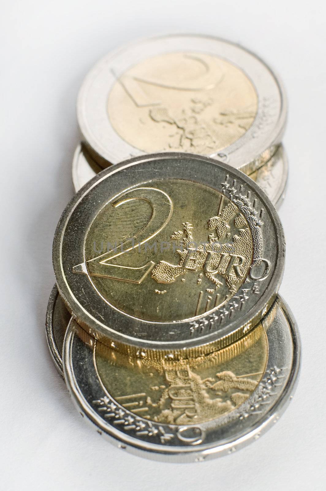 euro coins by rorem