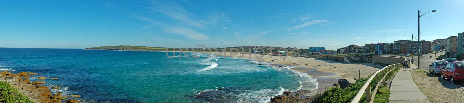 Maroubra Beach in Sydney panorama photo