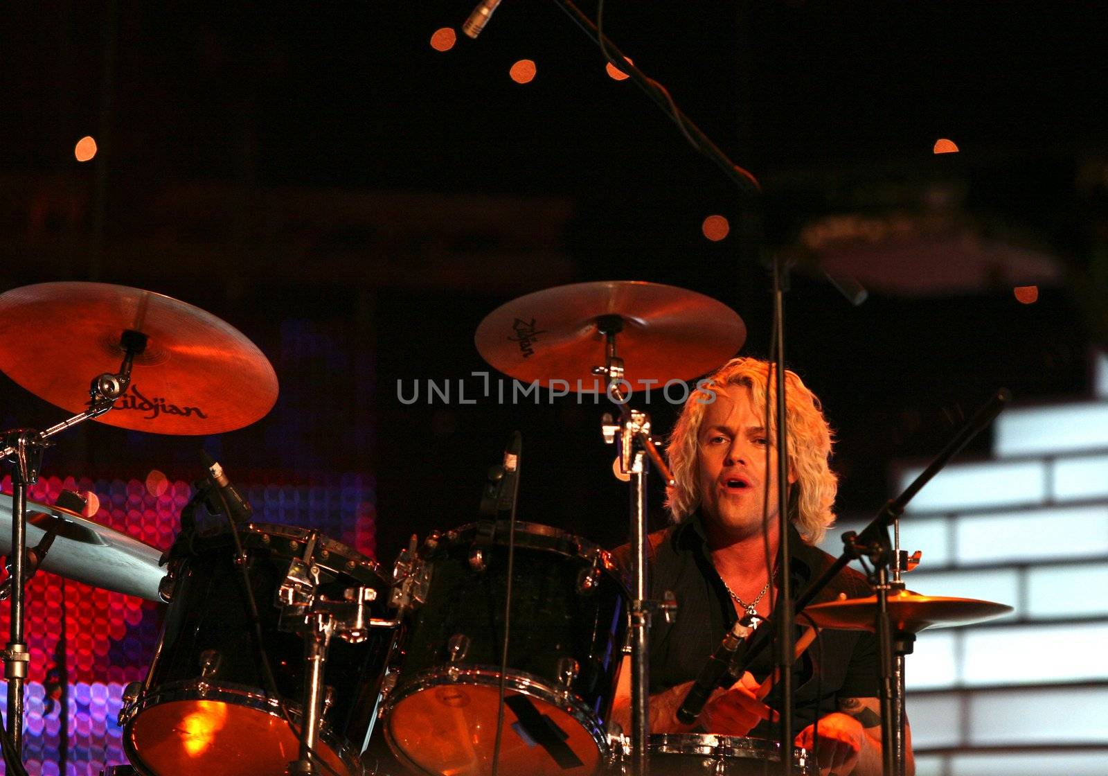 RUSSIA, MOSCOW - 16 JANUARY: Concert in a hall "Olympic" group "Secret Service" 16 january 2006 in Moscow, Russia