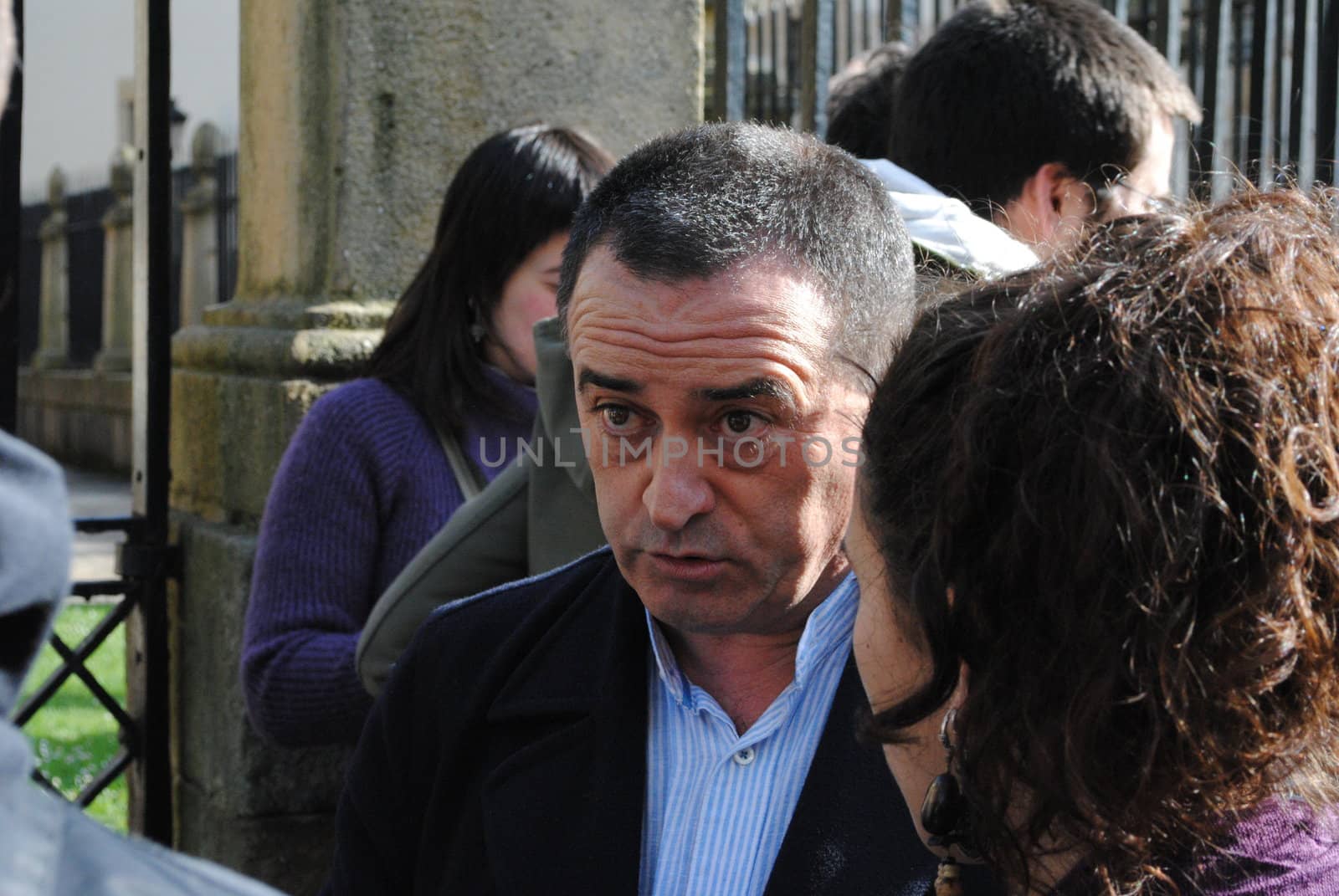 Karmelo Landa Mendibe (born 16 july 1952) is a basque politician and advocate for Basque independence from Spain. He has been a member of the European Parliament (1990-1994) and the Basque Parliament (1994-1998). He is the former leader of the banned party Batasuna.