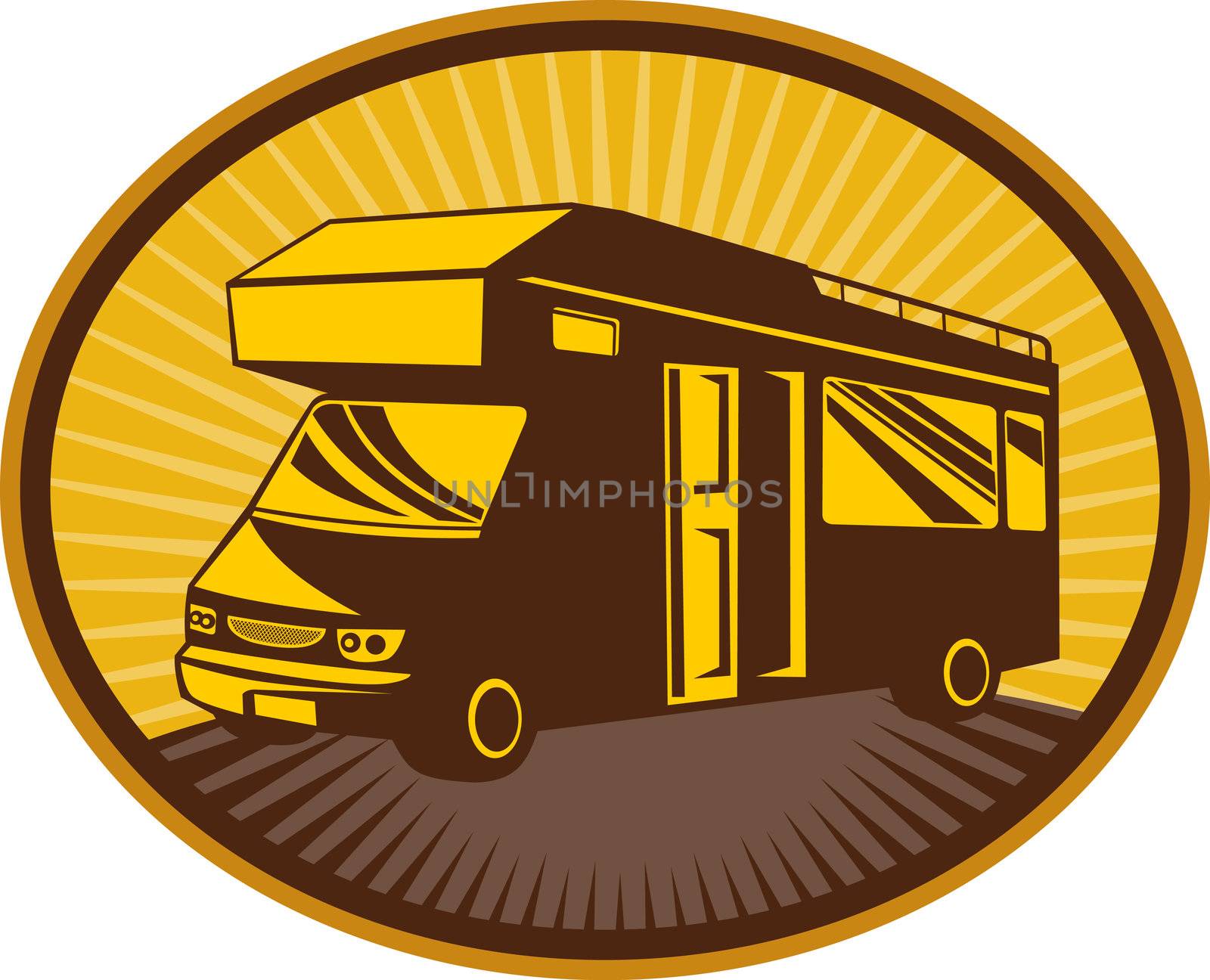 Camper van,caravan or mobile home by patrimonio