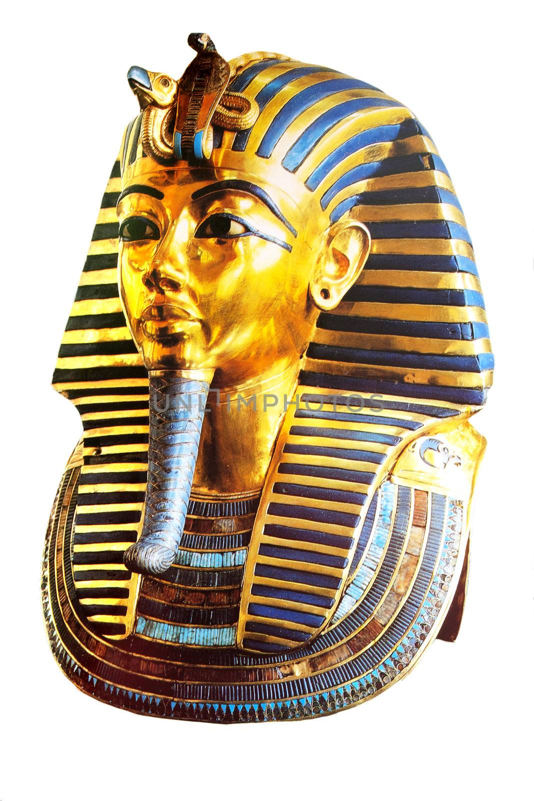 pharaoh head isolated