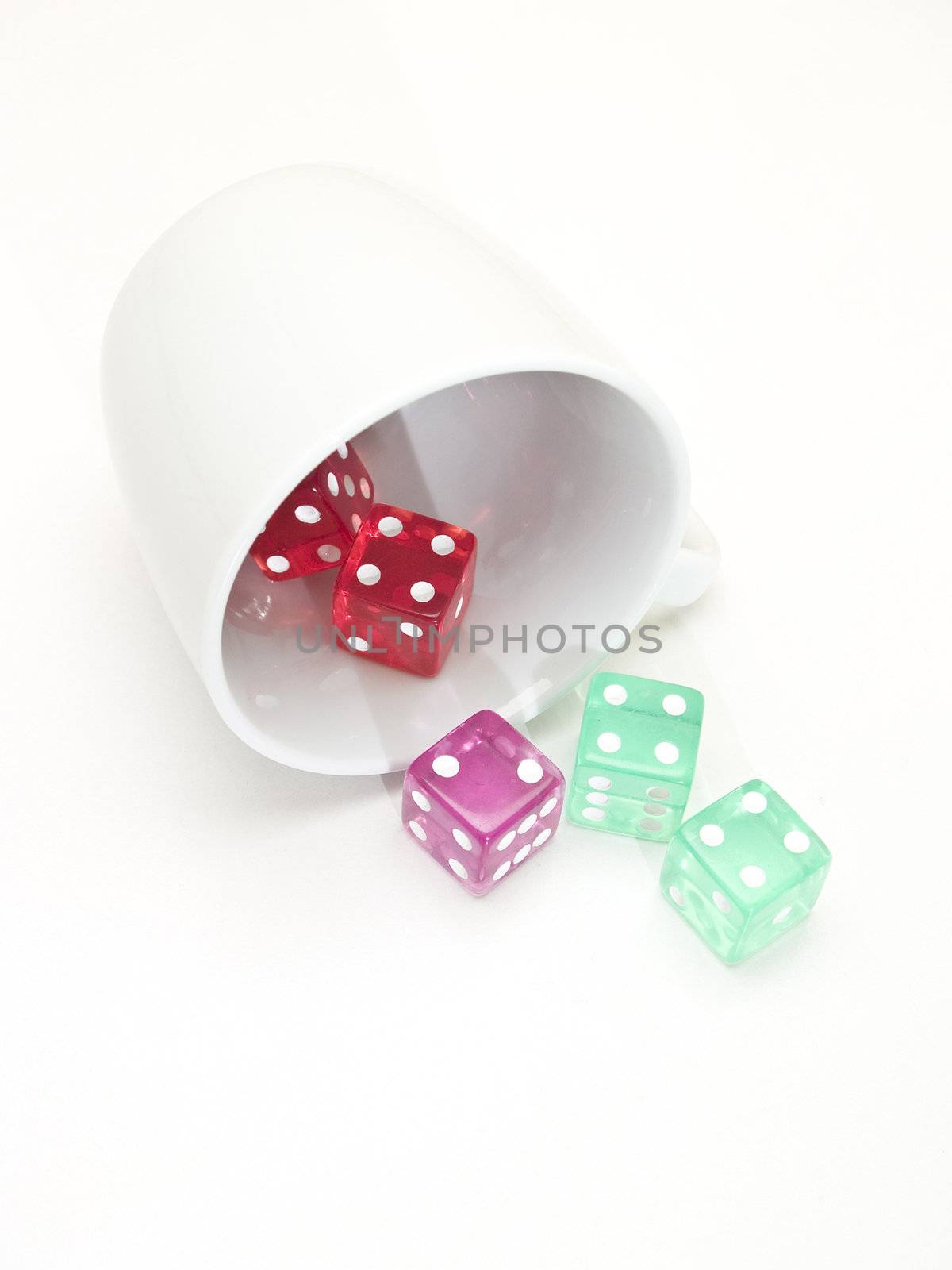  cup and dice by lauria