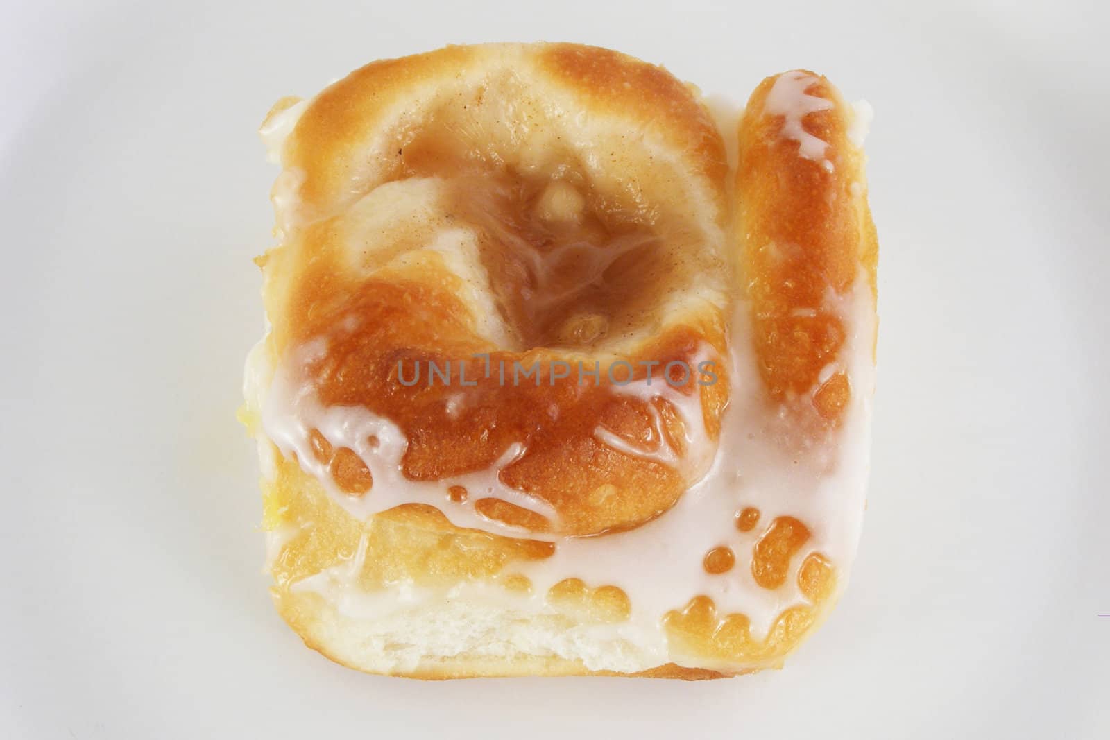 An apple danish pastry.