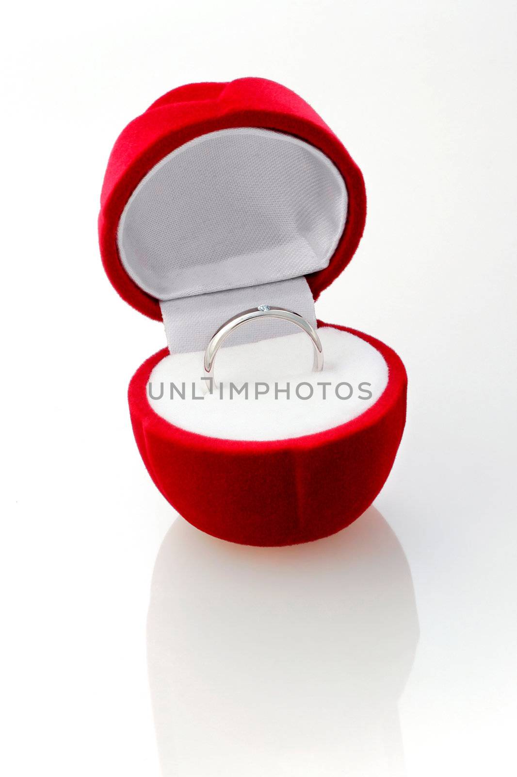 Diamond ring in the red box.
