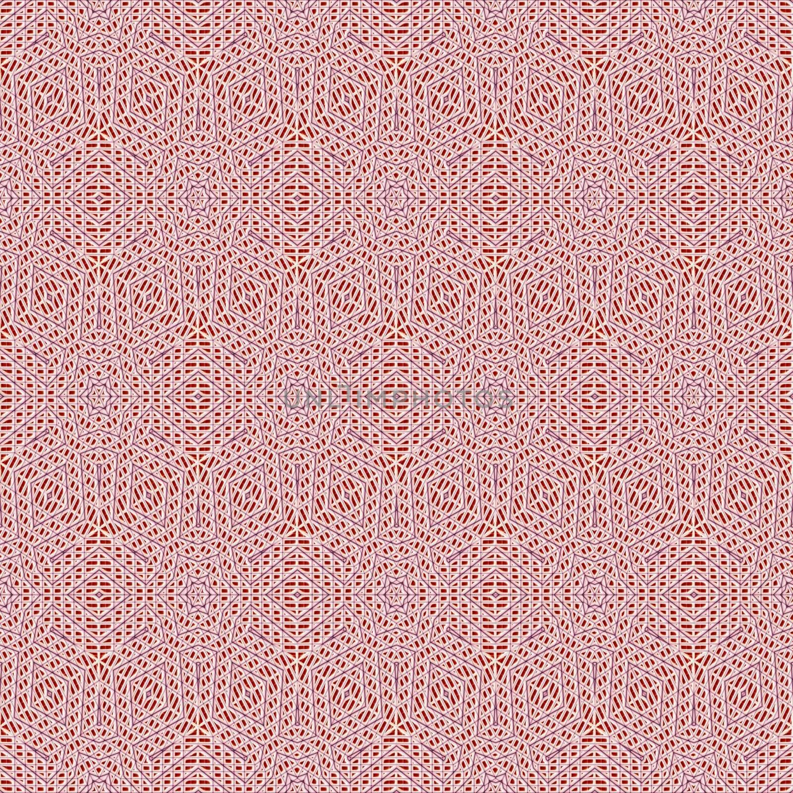 seamless texture of imprinted classic ornamental shapes 