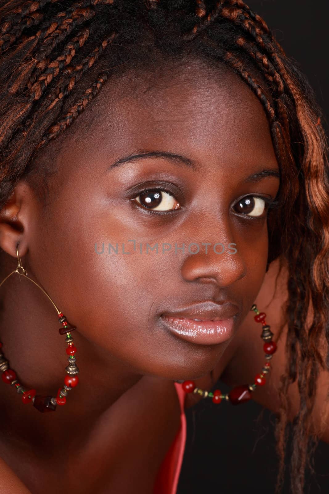 Beautiful african girl by lanalanglois