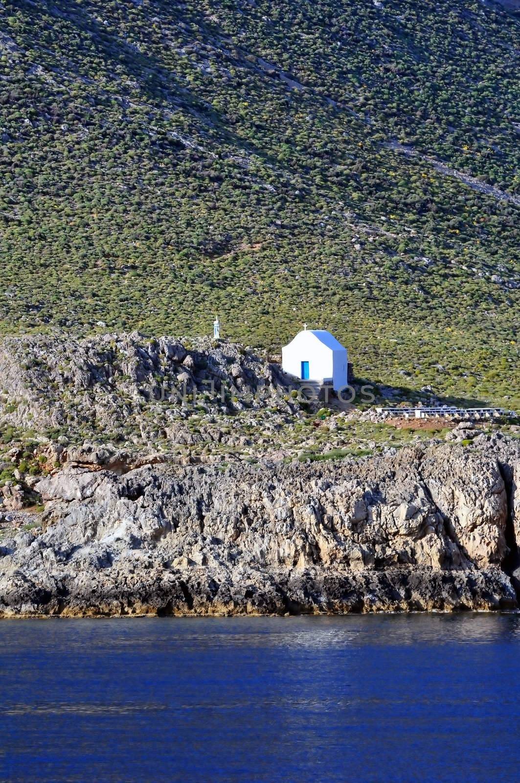 Greek chapel on the south shore of Crete by FER737NG