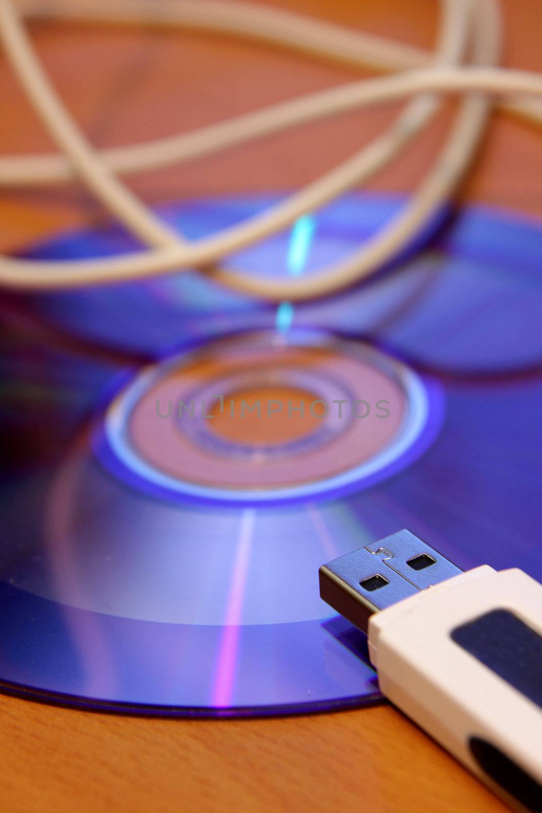 USB Stick and DVD
 by ca2hill