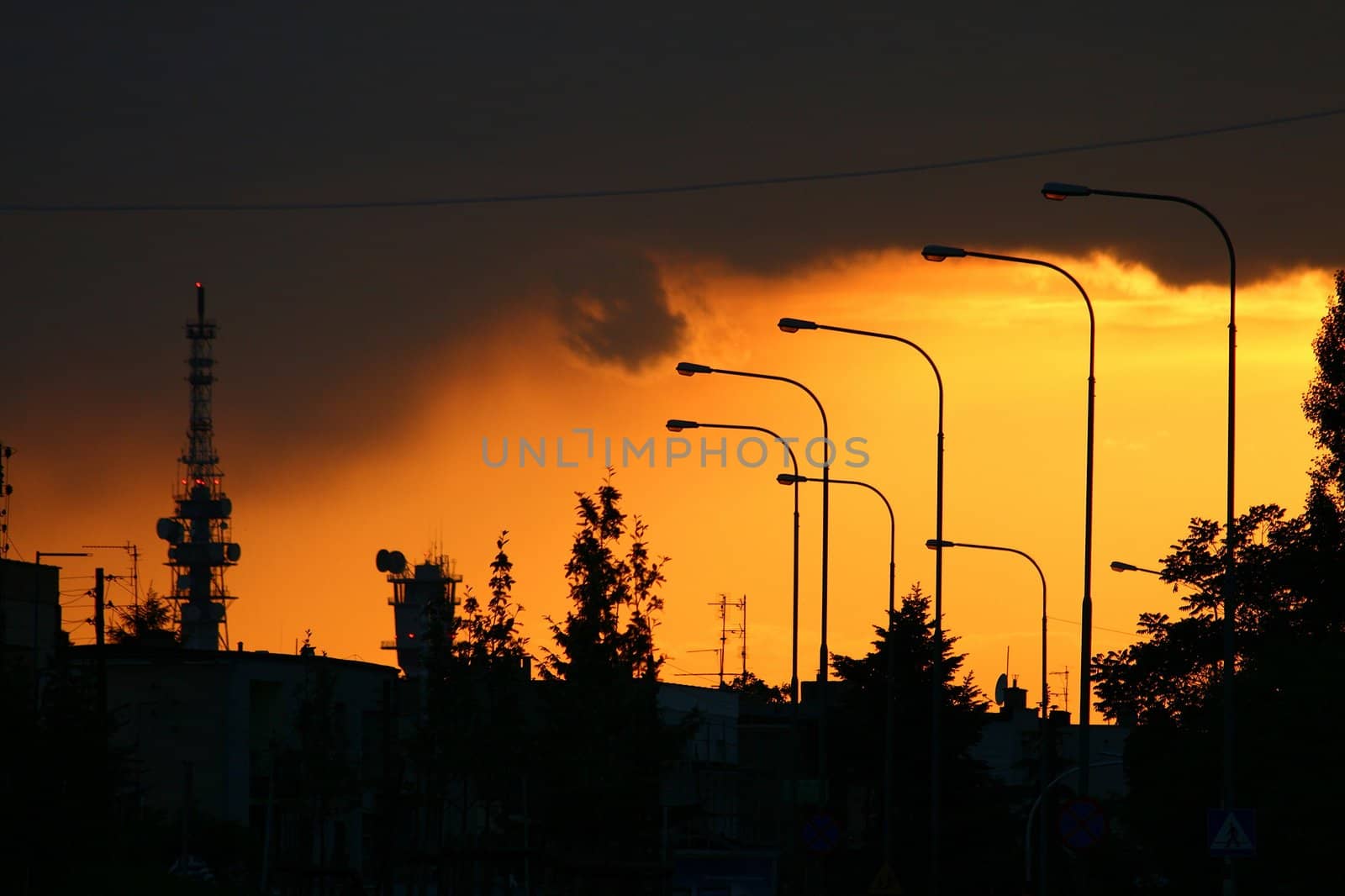 Dark stormy clouds by remik44992