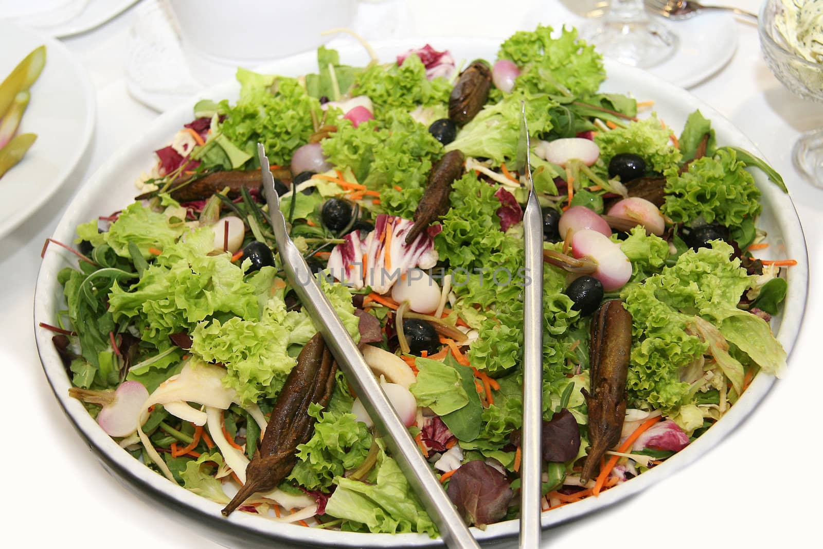  Frischer, gesunder salat