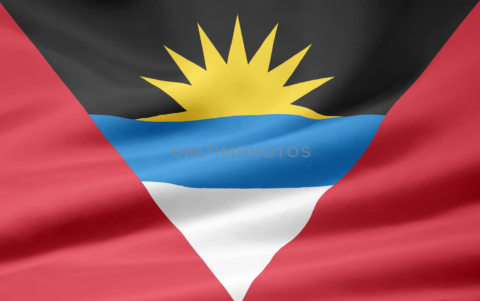 High resolution flag of Antigua and Barbuda