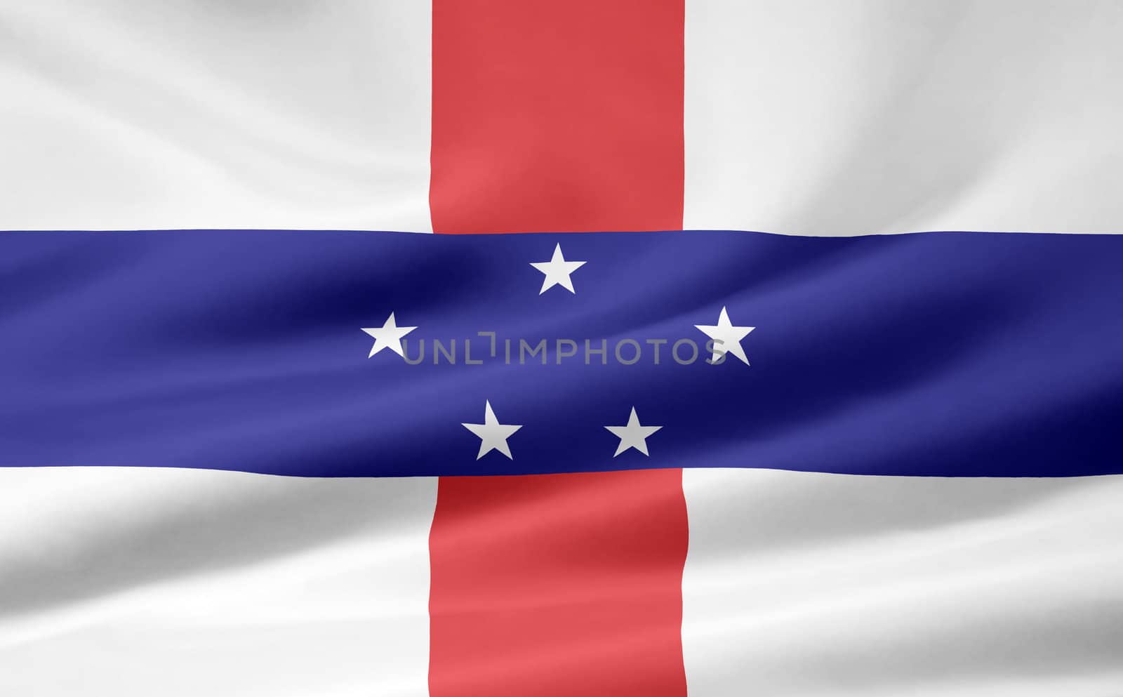 High resolution flag of the Netherland Antilles