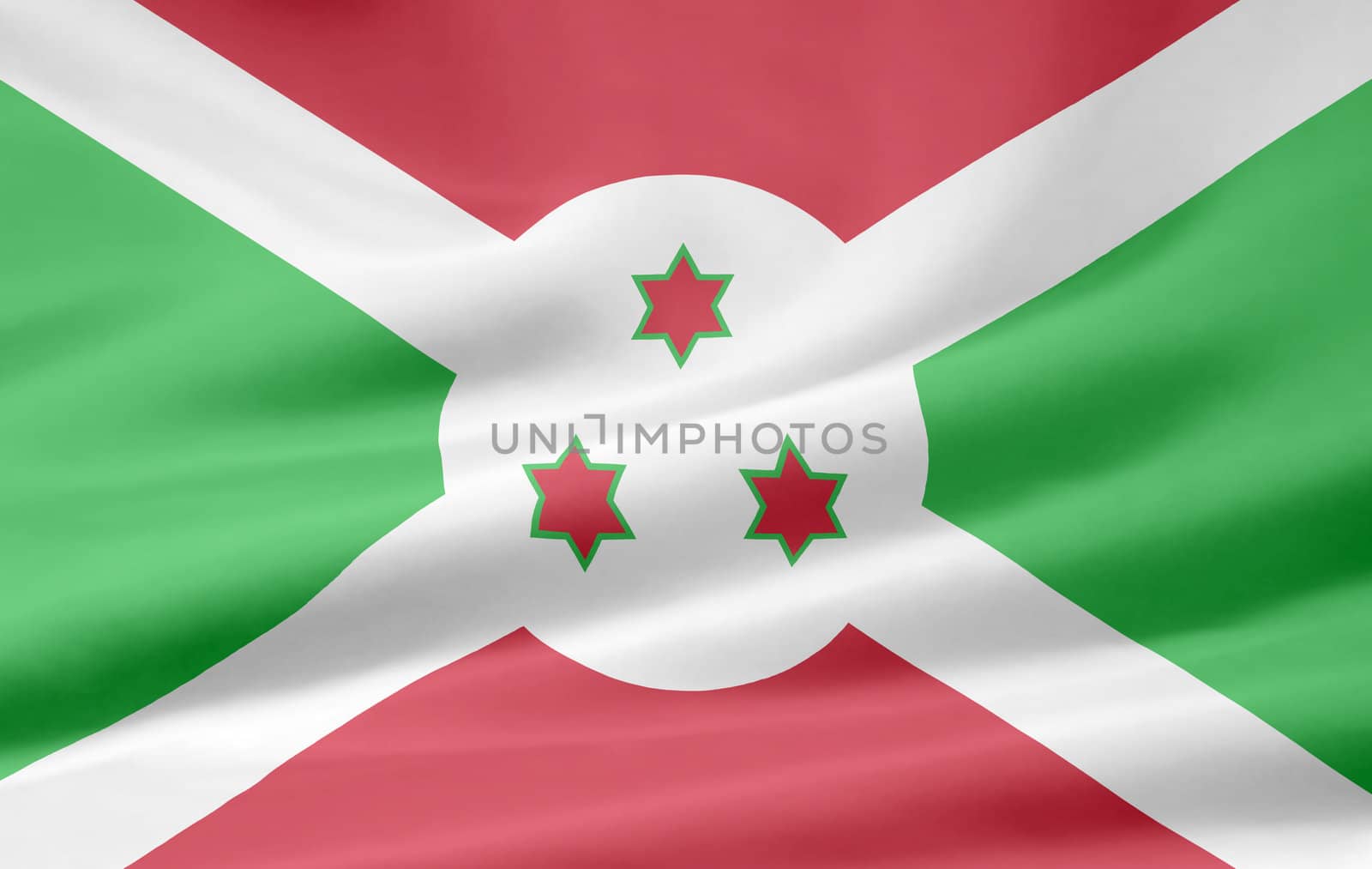 High resolution flag of Burundi
