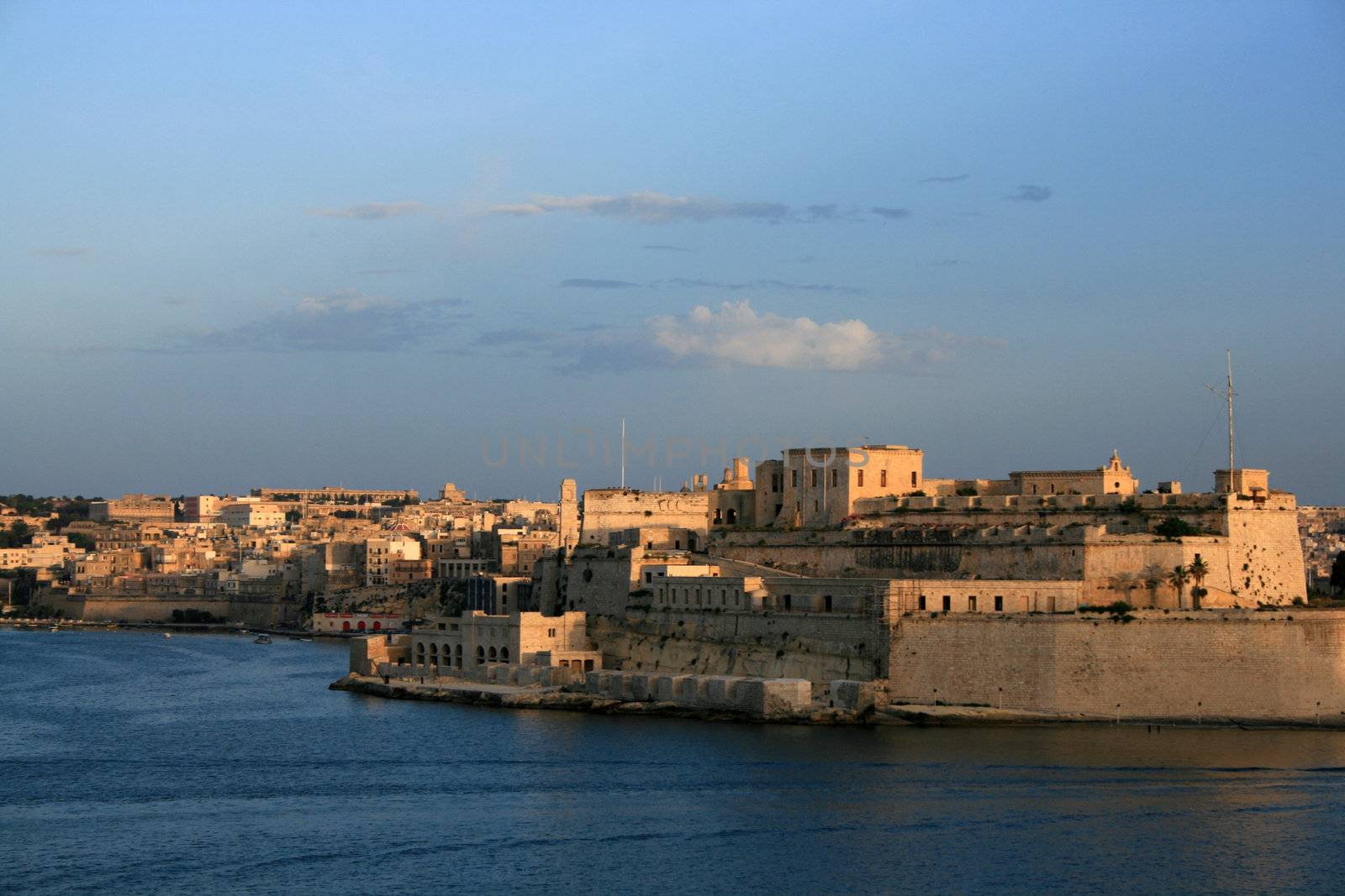 Malta Grand Harbor during the day