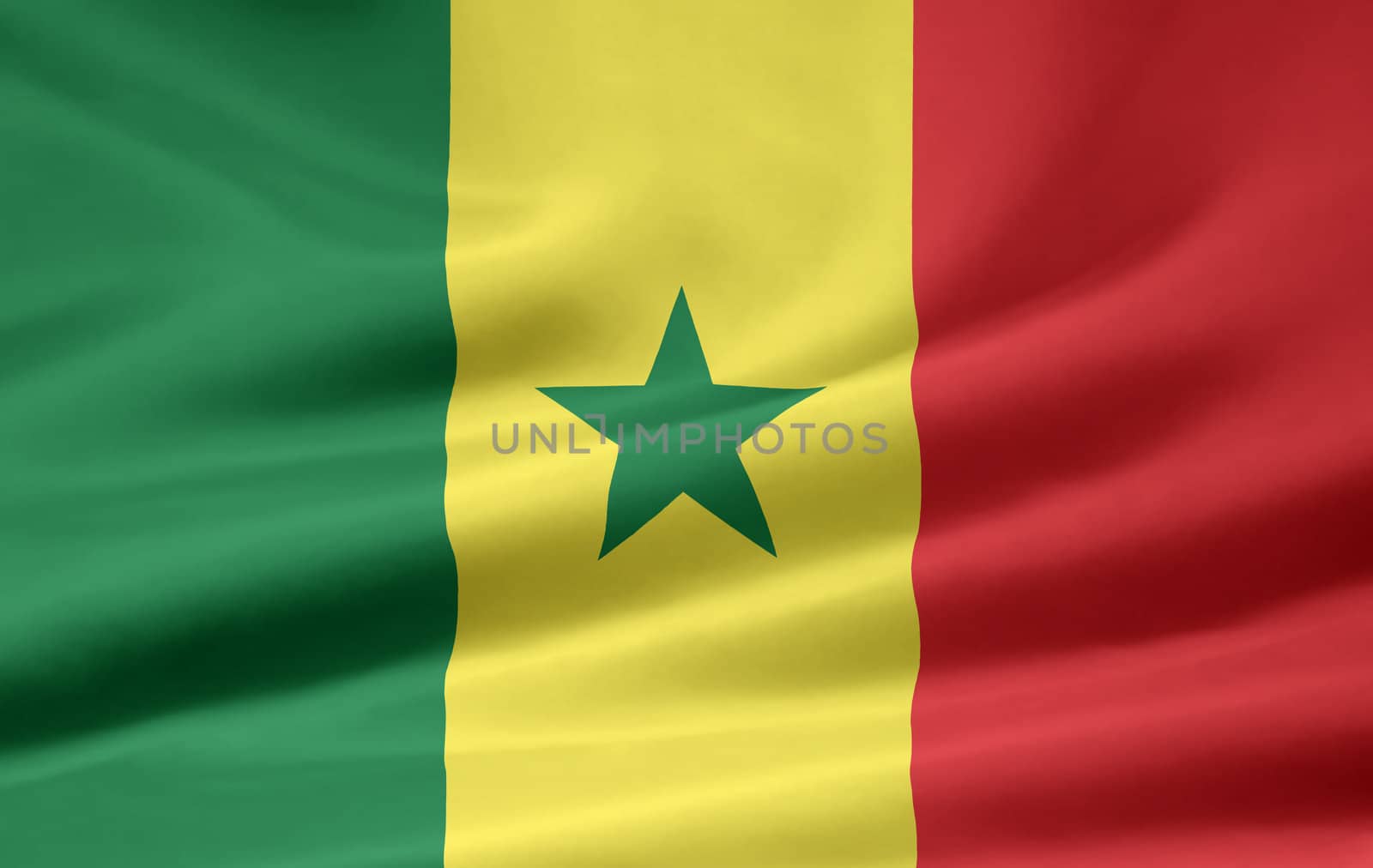 Flag of Senegal by joggi2002