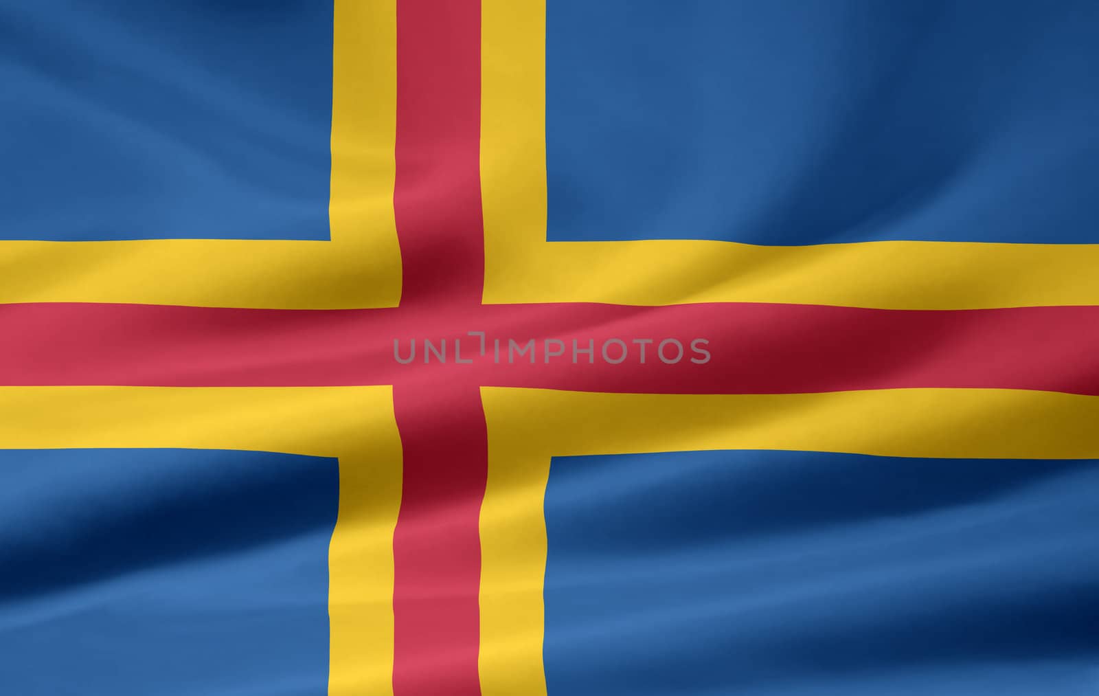 Flag of Aland by joggi2002