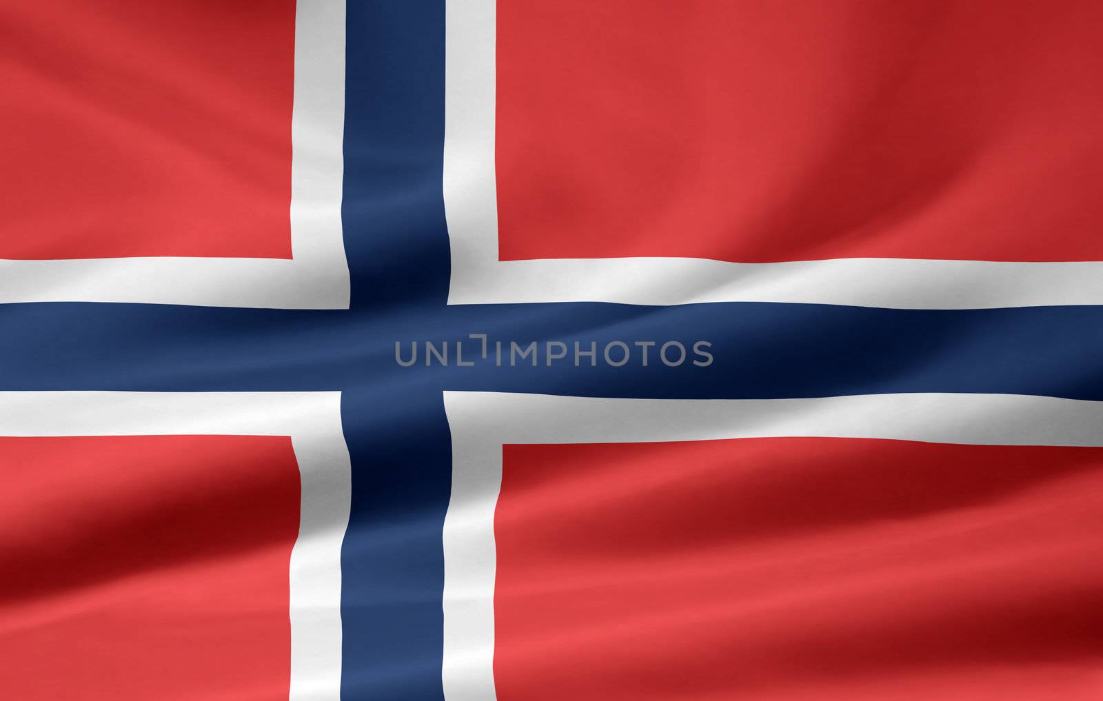 High resolution flag of Norway