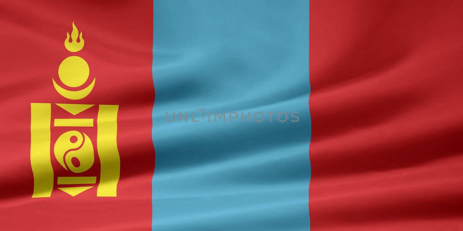 Flag of Mongolia by joggi2002