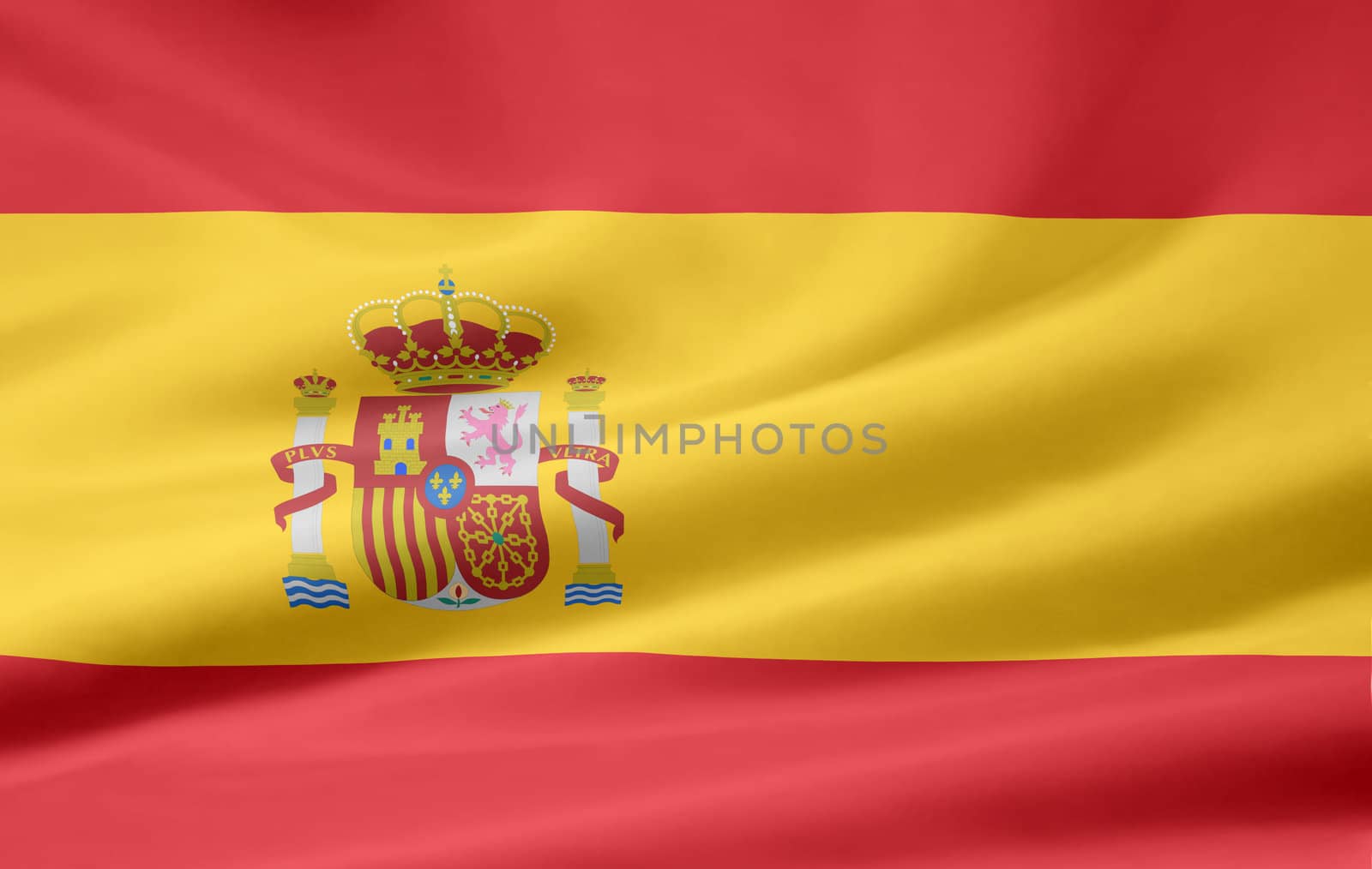 High resolution flag of Spain